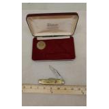 Snap-on 60th anniv. 4" stockman Schrade knife