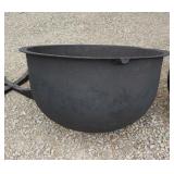 Cast iron cauldron
