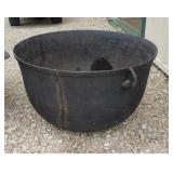 Cast iron cauldron