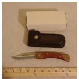 Schrade + LB7 knife w/ sheath