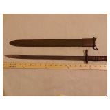 1917 Remington US military bayonet w/ sheath