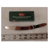 Case XX Canoe Cranberry knife w/ box