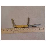 Schrade 3 blade stockman knife 4"