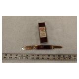 Schatt & Morgan Hawkeye knife club sun fish knife