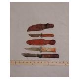Dupont, Imperial, blacksmith Wis. Knives
