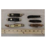 6 pocket knives