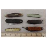 6 pocket knives