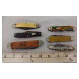 6 pocket knives