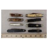 8 pocket knives