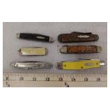6 pocket knives