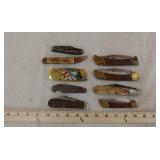 9 pocket knives