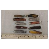 10 pocket knives