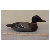 Mallard wooden duck decoy