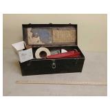Large toolbox w/drywall tools