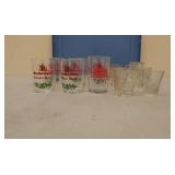 Budweiser Pony & shot glasses