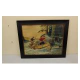 Phillip R. Goodwin wilderness/ bear framed print