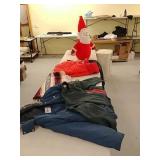 Retro plush santa,jackets