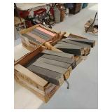 3 boxes of piano rolls