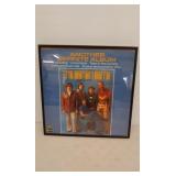 Framed,autographed Beach Boy