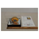 Signed Reggie White mini helmet