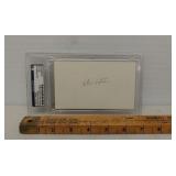 Don Hutson autograph encapsulated