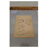 GB players autographs