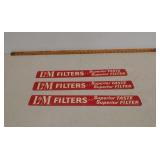 SST L&M Filters,2"×20"