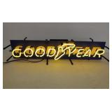 Goodyear neon sign,33"×8"