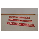 SST L&M Filters,door signs,2"×20"