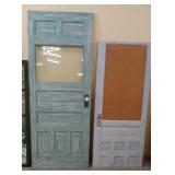 2 decorative doors