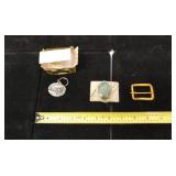 Metal belt buckles & key chain