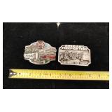 Metal belt buckles Fire fighters
