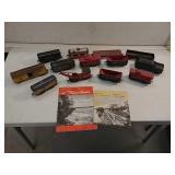Railroad toy cars