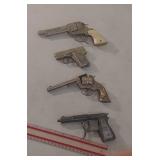 4 Toy handguns
