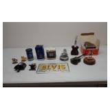 Assorted Elvis memrobillia