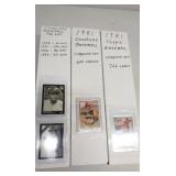 Conlon, Topps and Donruss baseball cards