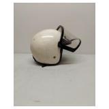 Helmet was full face shield