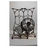 2 Iron Montgomery Ward sewing stand legs