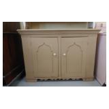Wood sideboard