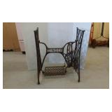 Singer sewing machine base iron