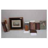 Tombleson color engraving and old books