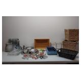 Kitchen, storage, old cookie cutters and more