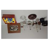 Glassware, Bruce Fox aluminium art & more