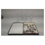 Beer stemware and Knight cocktail set