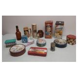 Collectable tins, glassware and more