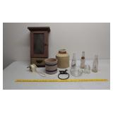 Display pcs, crocks, soda bottles and more