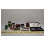 Collectable tins, serving set and more