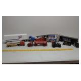 Toy trucks & banks. Mobil, Pepsi, Texaco & more