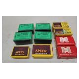 30 & 38 bullets  new & partial Hornady Sierra etc