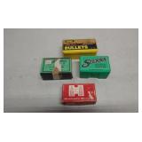 Assrtd bullets 41, 30-30 & 25